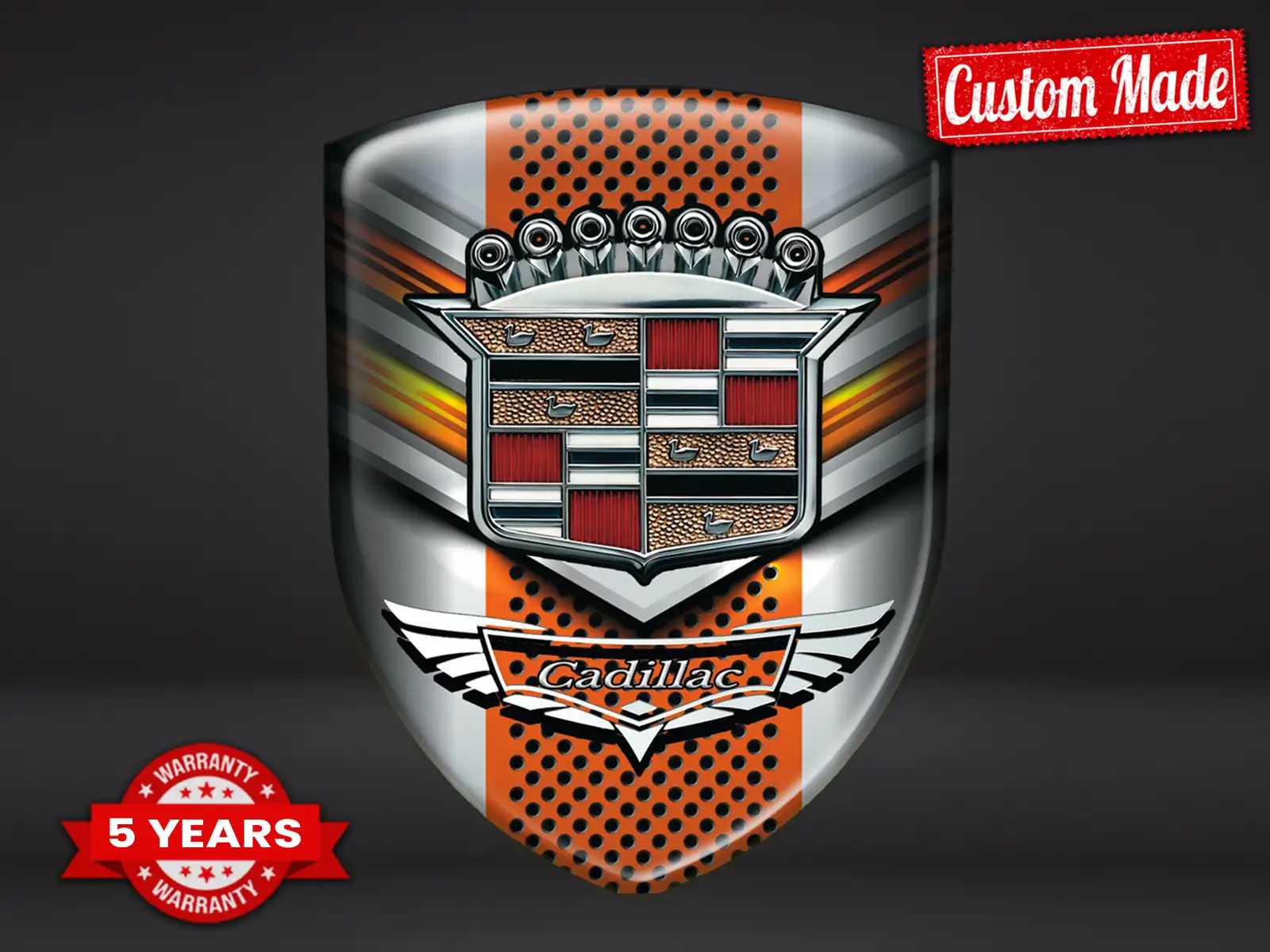 Cadillac Windschutzaufkleber Edition Luxus Hochwertig